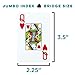 Copag Neo Nonsense 100% Plastic Playing Cards, Bridge Size Jumbo Index Double Deck Set