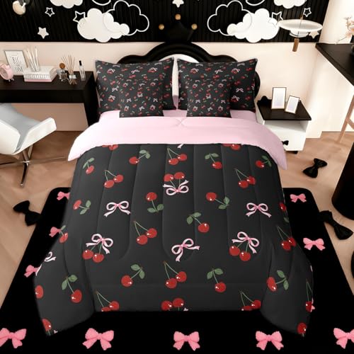 Cherry 7 Piece Bedding Set