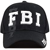 The Hat Depot Law Enforcement 3D Embroidered Hat.