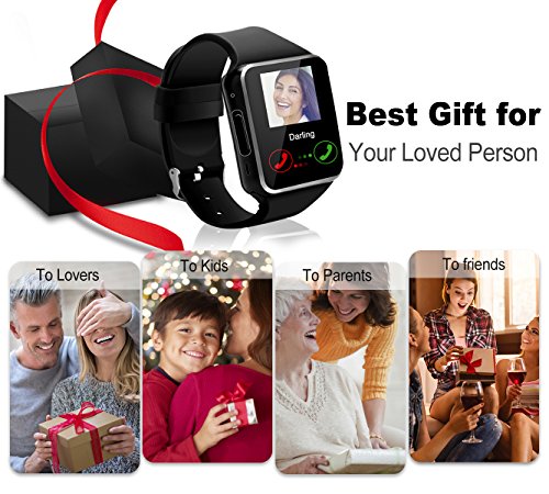 image for Kindak Smart Watch Bluetooth Smartwatch with Camera TouchScreen SIM Ca