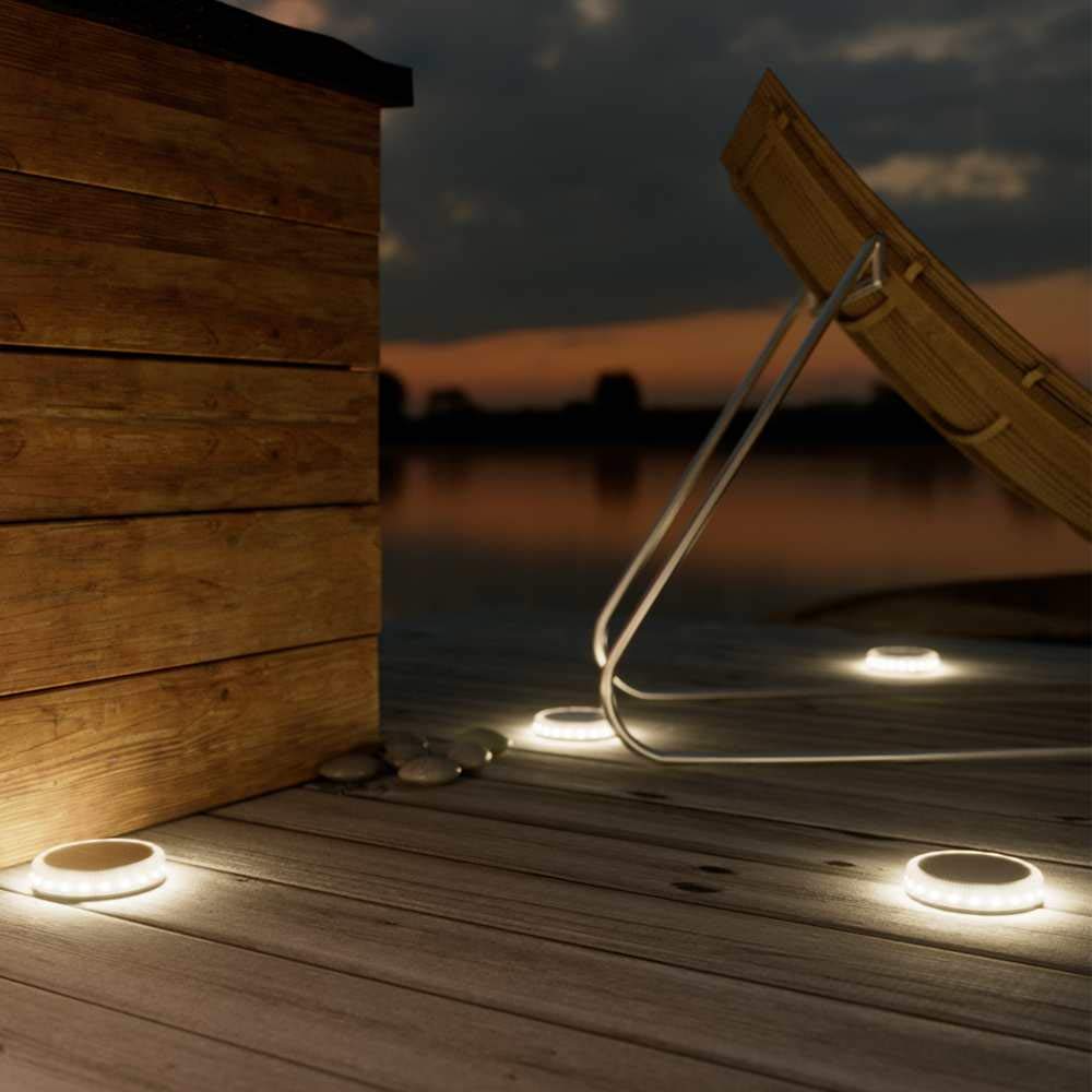 SolarCentre, Multi Dartmouth Outdoor Solar Powered Decking Light