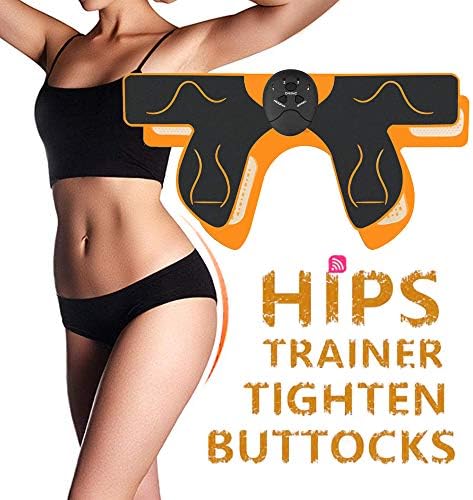 Buttock Trainer, Hip Muscle Trainer Buttock Stimulator EMS Muscle Stimulator Hips Trainer Butt Toner Training Machine ABS Trainer Butt Toner,Lifting/shaping/firm The Hip Body Workout Fitness For Women