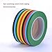 Outus 10 Pieces 3 mm Width Whiteboard Gridding Tape Grid Marking Tapes Self Adhesive Chart Tapes Artist Tape, 5 Colors