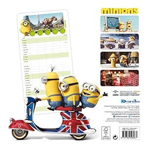 The Official Minions Movie Organiser 2016 Square Calendar