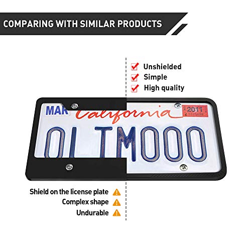 License Plate Frames Silicone License Plate Frame with Patented