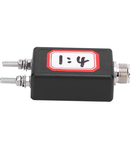 Mini Balun 1:9 Per Antenne HF E Onde Corte – Trasformatore Bilanciato-Sbilanciato Per QRP, Per Radioamatori E Stazioni Mobili Estere