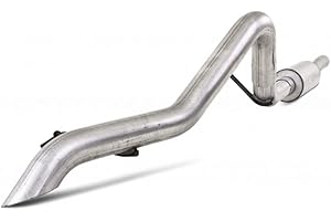 MBRP S5530AL Aluminized Steel Rear Single Exit Off Road Cat-Back Exhaust System