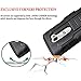 LG Risio Case, Starshop Full Protection Dual Layers Hybird Case with Kickstand and Locking Belt Swivel Clip with Premium Screen Protector Black