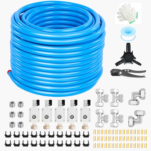 Compressed Air Line Kit 3/4” x200FT, Shop Air Line Kit, Shop Air Compressor, Ai…