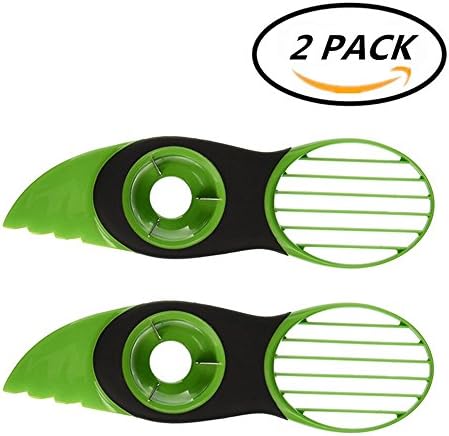 MerryMore Avocado Slicer 3 in 1 Good Grips Avocado Tool Peeler Cutter