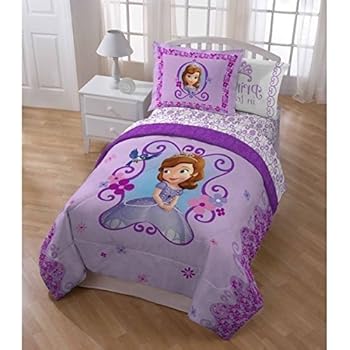 Amazon.com: 4pc Sofia the First Twin Bedding Set Disney