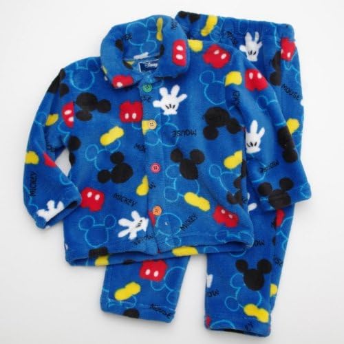 Amazon Co Jp ディズニー ミッキーマウス もこもこ長袖パジャマ 5 130cm 服 ファッション小物