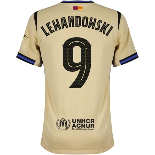 Amazon.com: Lewandowski #9 Green 3rd Kit Soccer Jersey for Men Fan