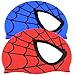 Swimming Cap,Dream Wings Waterproof Silicone Unisex Swimming Hat Spider Pattern Long Hair Hat for Kids Children,Boys and Girls for Water Sports (Red)