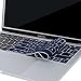 MOSISO Keyboard Cover Compatible with MacBook Pro with Touch Bar 13 and 15 inch 2019 2018 2017 2016 (Model: A2159, A1989, A1990, A1706, A1707), Silicone Skin Protector, Dark Navy