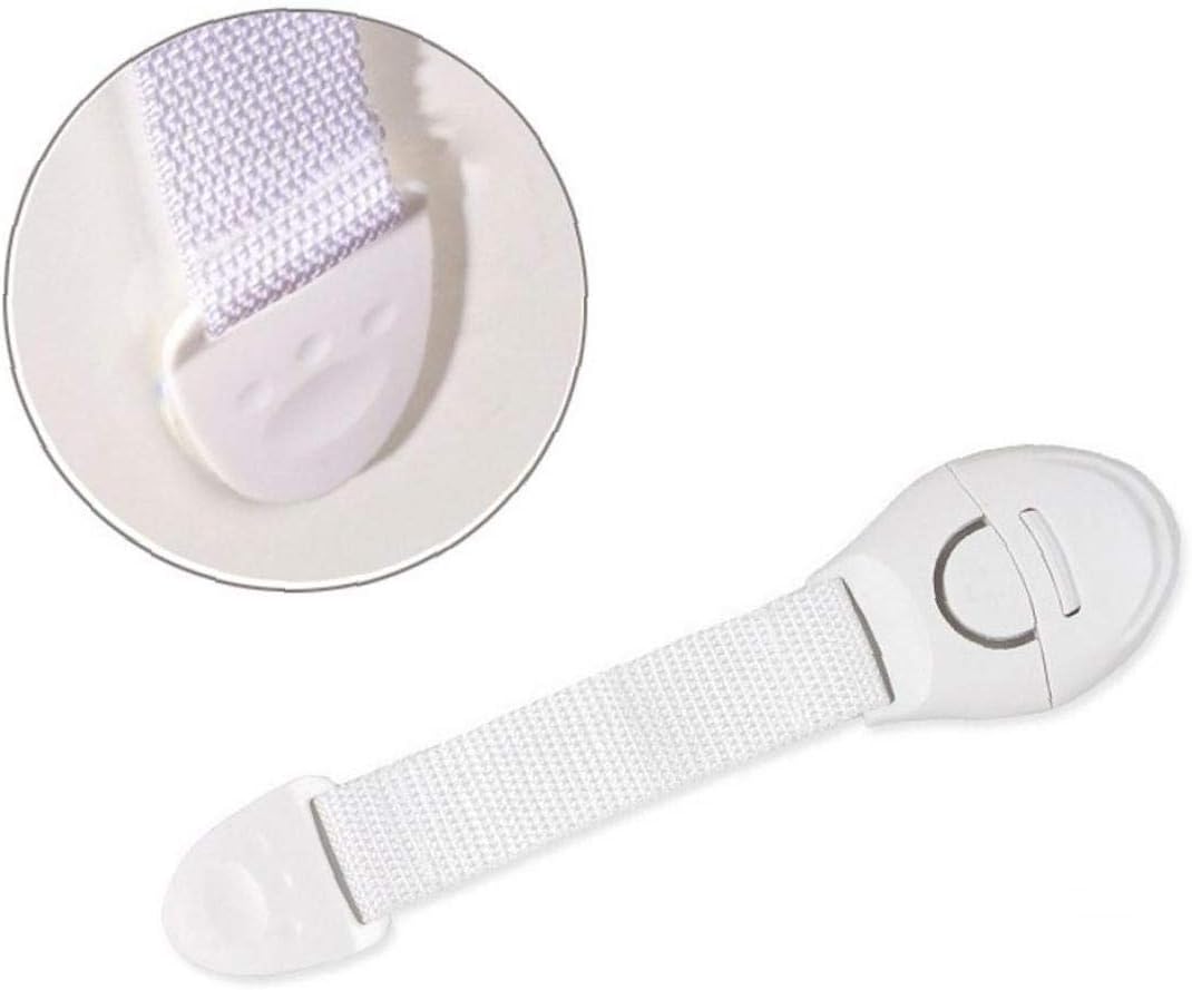 Oulensy 10pcs Porte Tiroir Cabinet Armoire Toilette Securite Serrures Bebe Soins De Securite Enfants Serrures Plastique Sangles Pour Bebes Protection Bebe Couleur Aleatoire Bloque Placards Et Loquets Bebe Et Puericulture Mkyra Org