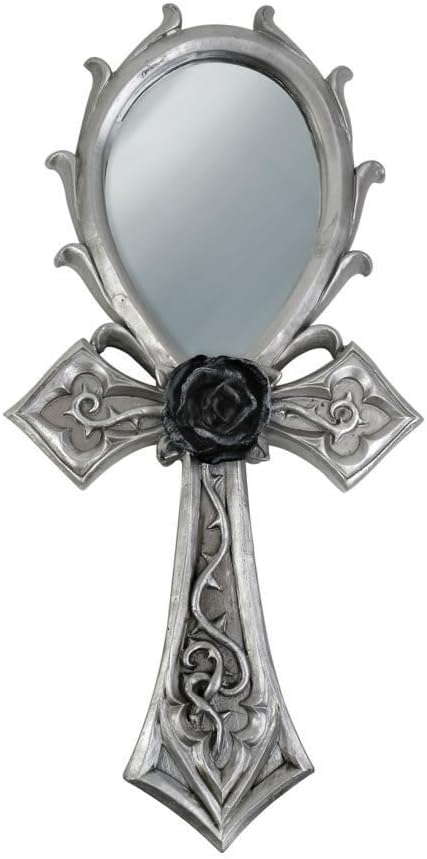 Alchemy Gothic Gothic Ankh Hand Mirror – BigaMart