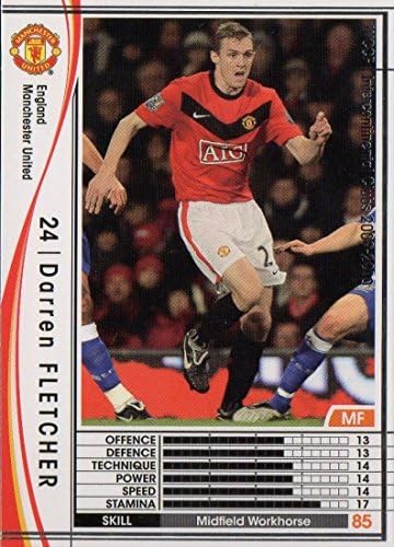 Amazon Wccf 09 10 マンチェスター ユナイテッド 白 121 ダレン フレッチャー トレカ 通販