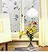Window Decor Film Cling Privacy Frosted Flowers Sticker Glass Heat Control Stained Glass DIY Static Film Glue Free PVC Vinyl For Home Kitchen Office College Store 17.7X78.Inch