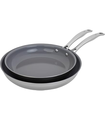 Amazon.com: HENCKELS Capri Ceramic 3-pc Aluminum Ceramic Nonstick