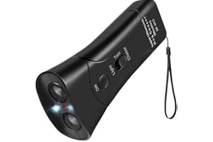 PPDAMN Dog Bark Deterrent Devices,Ultrasonic Anti Barking Device for Dogs,Dual Sensor Dog Bark Deterrent Dog Barking Control Devices Dog Training Tools,Safe for Human & Dogs