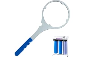 MAGLUV SPBW-2 Heavy Duty Metal Water Filter Wrench - 6.28 inch Inside Diameter, Fits for 3M-Cuno-Aqua Pure, Watts FH5000, FH10000 Series and Big Blue Water Filter Housing Wrench