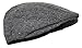 Ted and Jack - Street Easy Herringbone Driving Cap With Quilted Lining in Black and Gray Size Small/Medium