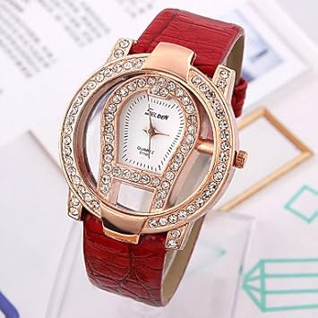 Amazon 韓国ファッションウォッチファッションブランドクリエイティブwatches Msハイグレードhollow Outセットauger レディース腕時計 Fashion Watches スポーツファングッズ