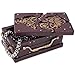 K Exclusive Rectangle Steampunk Trinket Box | Unique Design | For Jewelry and Personal Effects | Great for Home Decor and Display | Outer Dimensions 3.5