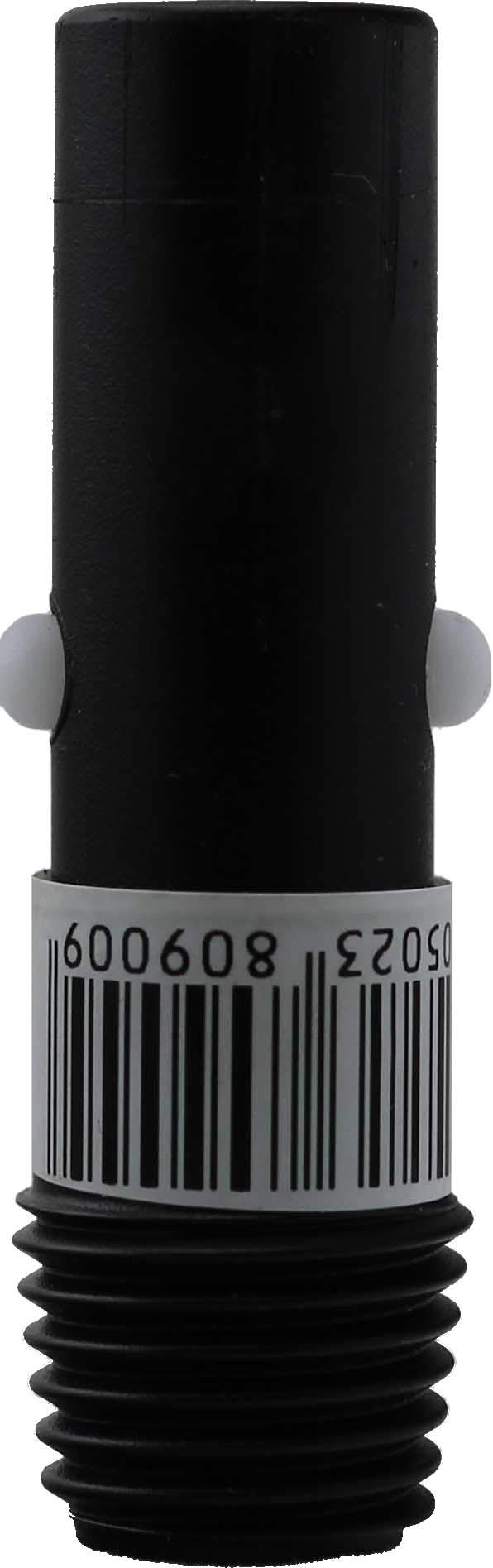 Vikan 380900 Screw handle adapters 26 mm diameter 78 mm length Black, 1 Unit