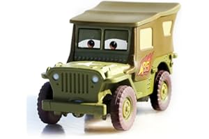Flmenunu Movie Car Toy Sarge 1:55 Scale Die-Casting Car Metal Alloy Boy Kid Toy
