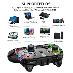 EasySMX Wireless PC Controller, Dual-Vibration