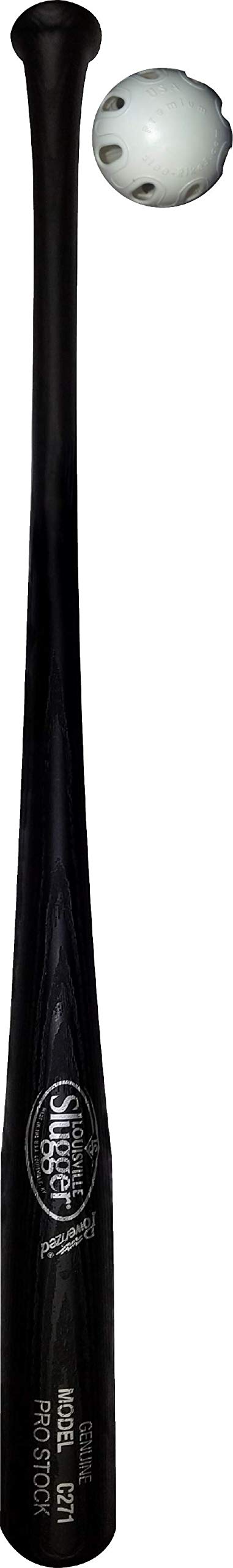 Photo 1 of Louisville Slugger Plastic Bat/Ball Combo Made in The USA, Black