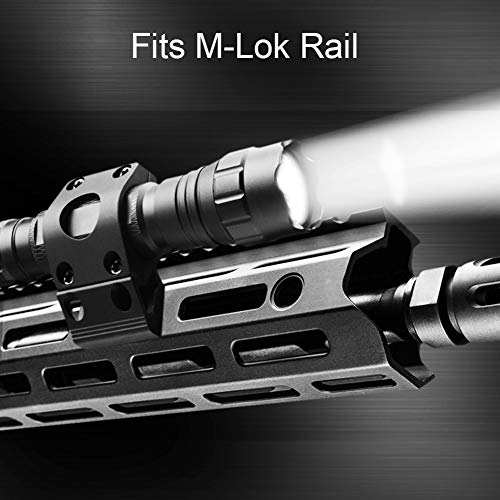 Feyachi MLok Offset Flashlight Mount Ring for 1 inch Diameter