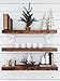 2 Invisible Floating Shelf Brackets - Completely Hidden - Flush Mount - Low Profile - Invisible Supports for Any Type of Shelf - Hardened Steel Blind Supports 5-8