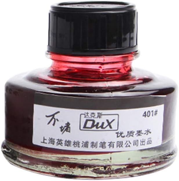 Brussels08 50ML Fountain Pen Ink Glass Bottled Ink Student Office Drawing Writing Art Craft Calligraphy Inks Bottles Red