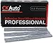 CKAuto 1/2oz, 0.5oz, Ultra Slim Low Profile, Grey Adhesive Stick On Wheel Weights, 60 oz/ 3.75 lb/Box, OE Quality, (120pcs)