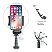 ELEWIUM 3 in 1 Bluetooth Tripod Selfie Stick with LED Ring Light & Rec Microphone| Adjustable Knob Live Stream, 360° Rotation & Soft Silicone Pads| Works with iPhones Smartphones&Tablets