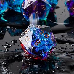 Sharp Edge DND Dice Set Handmade 7 Accessories Dice