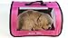 Perfect Petzzz Chocolate Lab Plush with Pink Tote For Plush Breathing Pet
