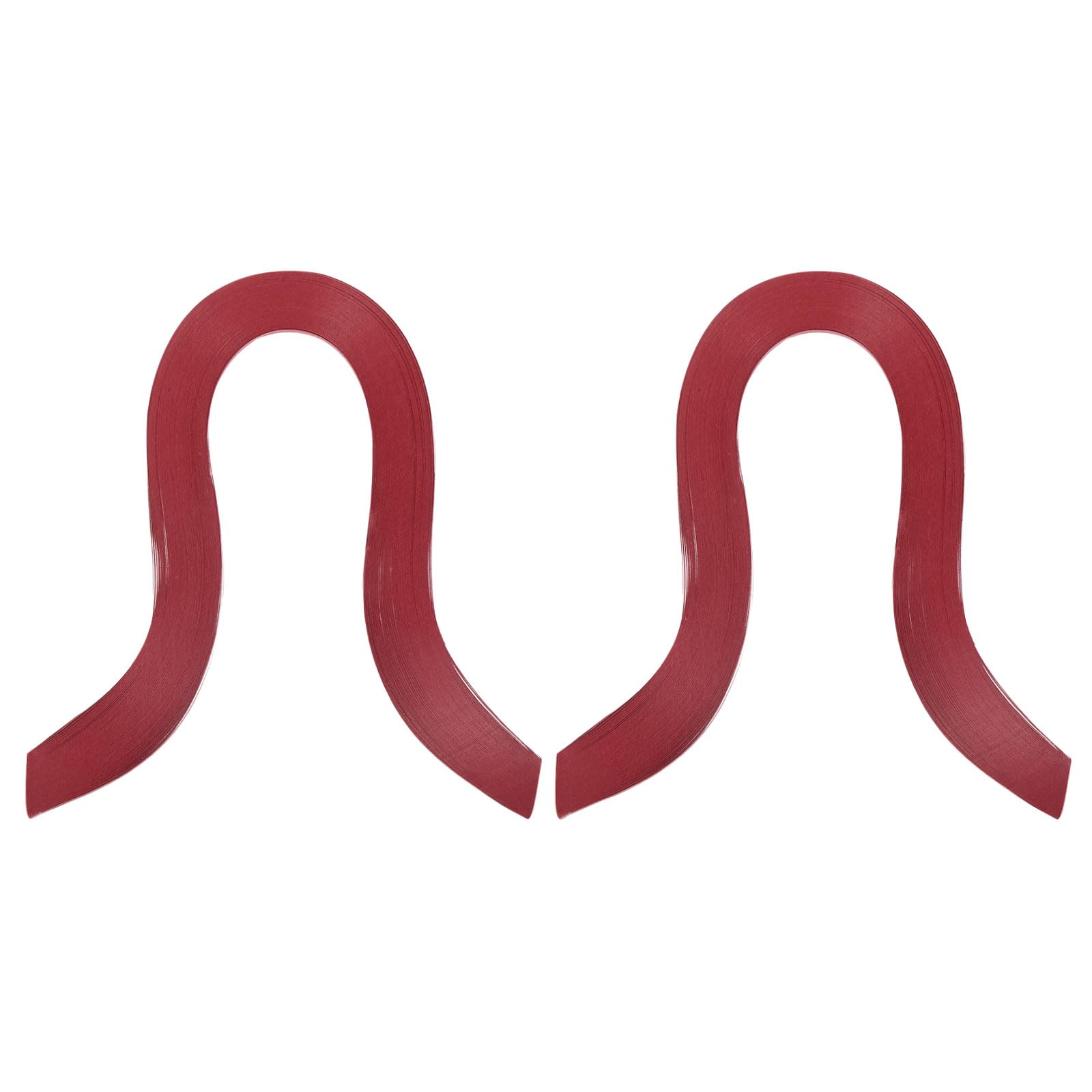 PATIKIL 240pcs Quilling Strips Paper, 3mm x 39cm Origami Paper Quilling Kits for Adults Beginner Art DIY Craft Christmas, Bright Red