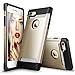 ESR iPhone 7 Case, Hybrid Heavy Duty Shockproof Protective Case Cover [Metal Design] [Matte Silicone Back + Thickened TPU Bumper] for Apple iPhone 7 4.7 inches(Champange Gold)