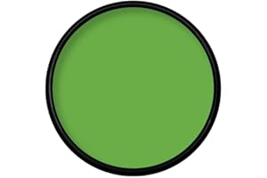 Mehron Makeup Paradise Makeup AQ Refill Size | Stage & Screen Performance, Face & Body Painting, Beauty, Cosplay, and Halloween | Water Activated Face Paint, Body Paint 1.4 oz (40 g) - Light Green