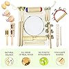 Ulifeme-Musical-Instruments-Wooden-Percussion-Instruments-for-baby-Kids-and-Toddler-Childrens-23pcs-Pure-Wood-Toys-Set-Premium-Percussion-Rhythm-Kit-Girls-Boys-Gift-Pure-Cotton-Bag-Packed Ulifeme Musical Instruments, Wooden Percussion Instruments for baby, Kids and Toddler, Children's 23pcs Pure Wood Toys…