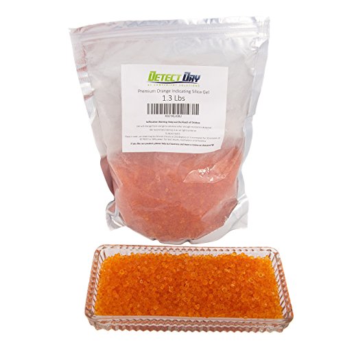 4 pounds of Premium Indicating Silica Gel Beads Desiccant
