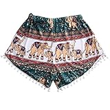 Lookatool Women Sexy Hot Pants Summer Casual Shorts High Waist Short Beach (L, Multicolor)