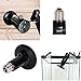 MOTINA Reptile Heat Lamp 100W 110V Ceramic Infrared Heat Emitter for Pet Coop Reptile Turtle Brooder Heater Bulb（Black）