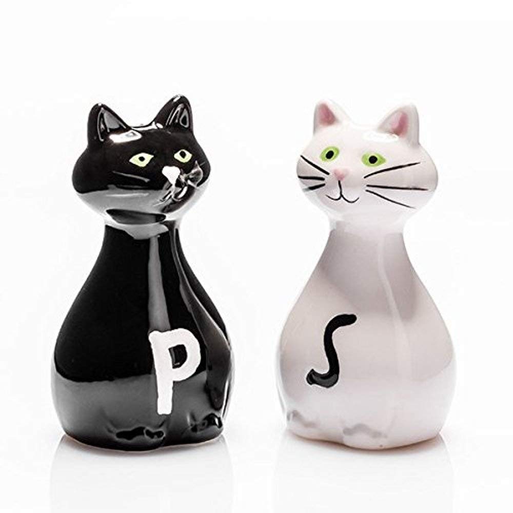 Salt and pepper shakers cat