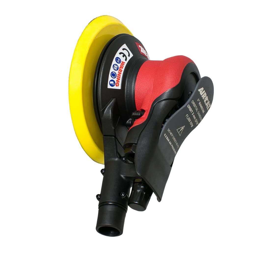 Lijadora de palma orbital con aspiradora central AIRCAT 6700-6-336CV, 11.000 RPM