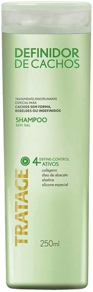 Linha Tratage (Definidor de Cachos) Capicilin - Shampoo 250 Ml - (Capicilin Tratage (Curl Definition) Collection - Shampoo 8.45 Fl Oz)